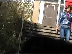Gole cipki porno wystawa samochodów migający